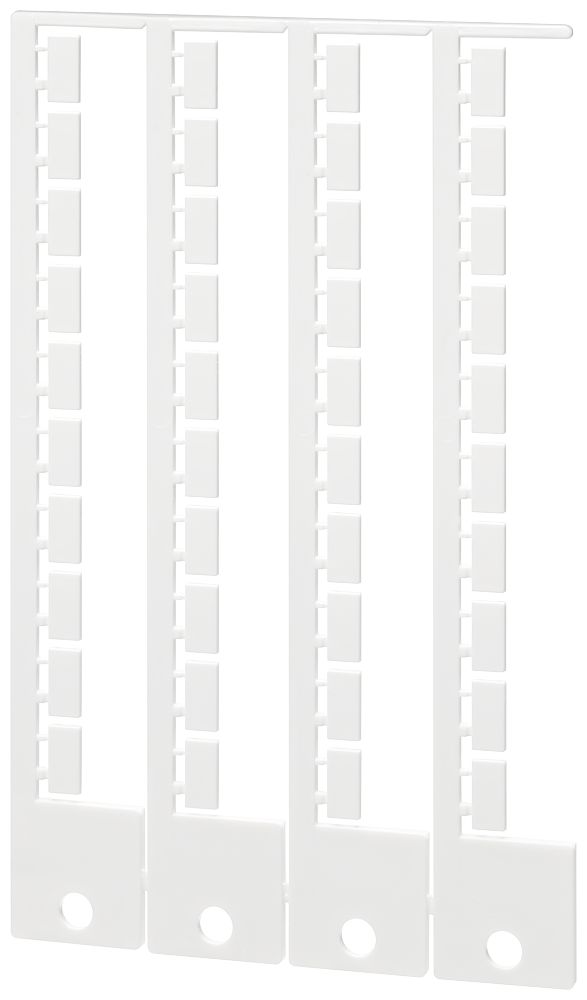 6ES7194-2BA00-0AA0 SIMATIC ET 200AL Plaquitas de identificación 10 mm x 5 mm, RAL 9016