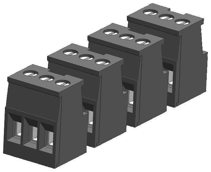 6ES7292-1BC30-0XA0 SIMATIC S7-1200 Regleta de bornes dorados 3 pines, de tornillo para CPU analógic