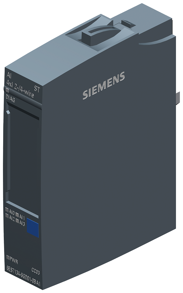 6ES7134-6GD01-2BA1 SIMATIC ET 200SP AI 4xI 2-/4-wire ST UE 10