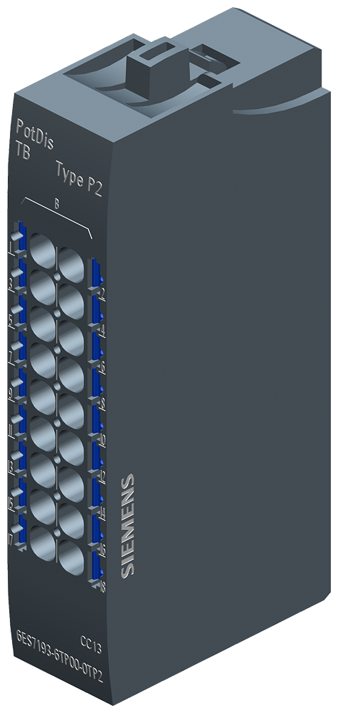 6ES7193-6TP00-0TP2 SIMATIC ET 200SP PotDis-TB-P2-B, UE 1