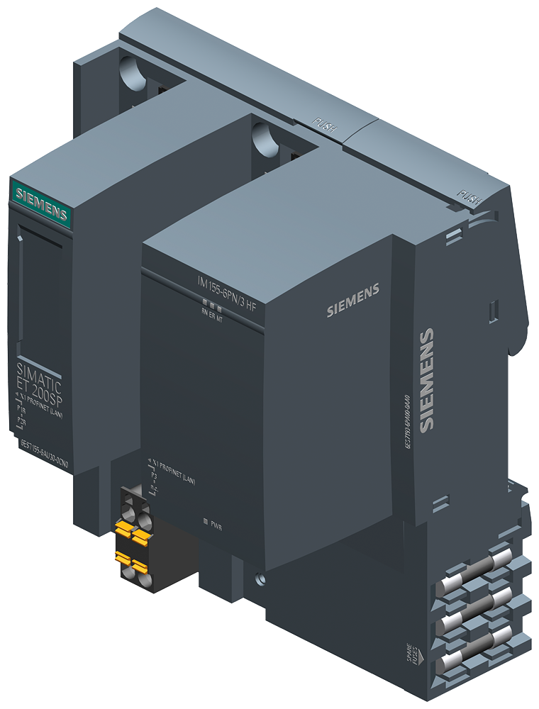 6ES7155-6AU30-0CN0 SIMATIC ET 200SP IM 155-6 PN/3 HF con módulo de servidor