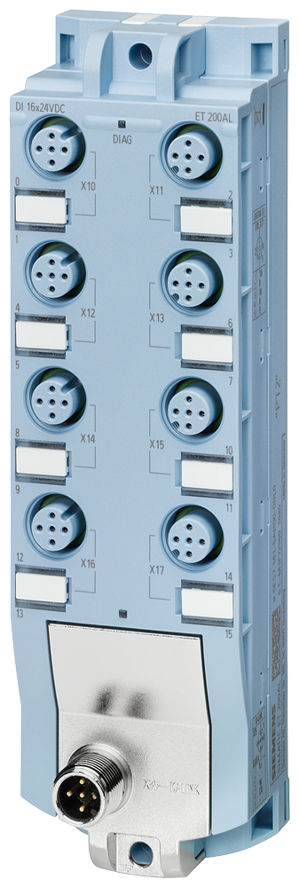 6ES7141-5AH00-0BL0 SIMATIC ET 200AL IO-Link DI 16x24VDC 8x M12