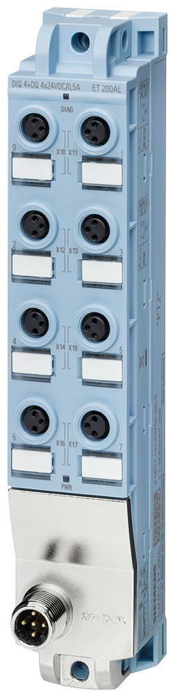 6ES7143-5BF00-0BL0 SIMATIC ET 200AL IO-Link DIQ 4+DQ 4x24VDC/0,5A 8x M8