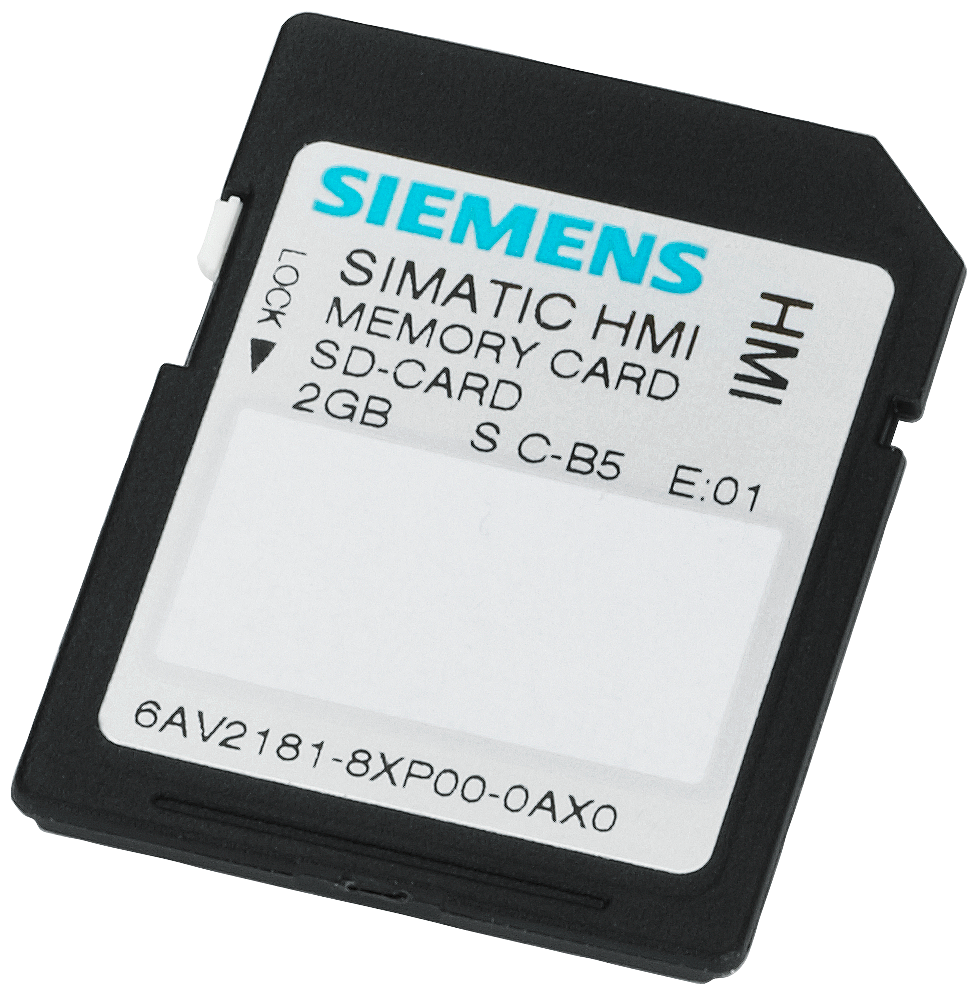 6AV2181-8XP00-0AX0 Memoria 2GB SDC p/HMI COMFORT