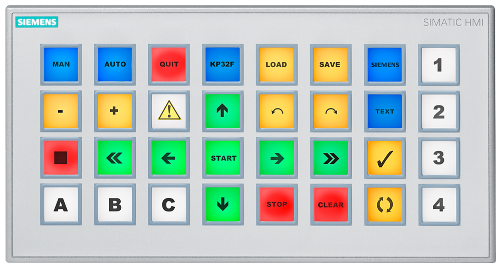 6AV3688-3EH47-0AX0 KP32F PN KEY PANEL 32t 16e/16s