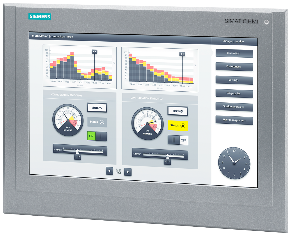 6AV2124-0QC13-0AX0 SIMATIC HMI TP1500 Comfort Outdoor