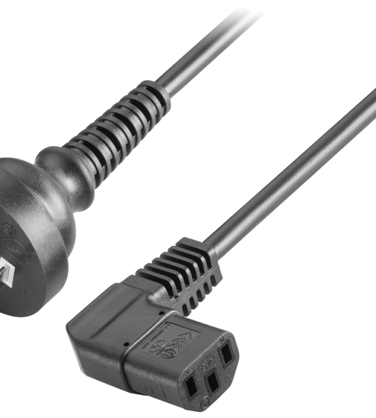 6ES7900-1FA00-0XA0 SIMATIC HMI Cable de alimentación con conector IEC 90°, 110/230 V DC para China