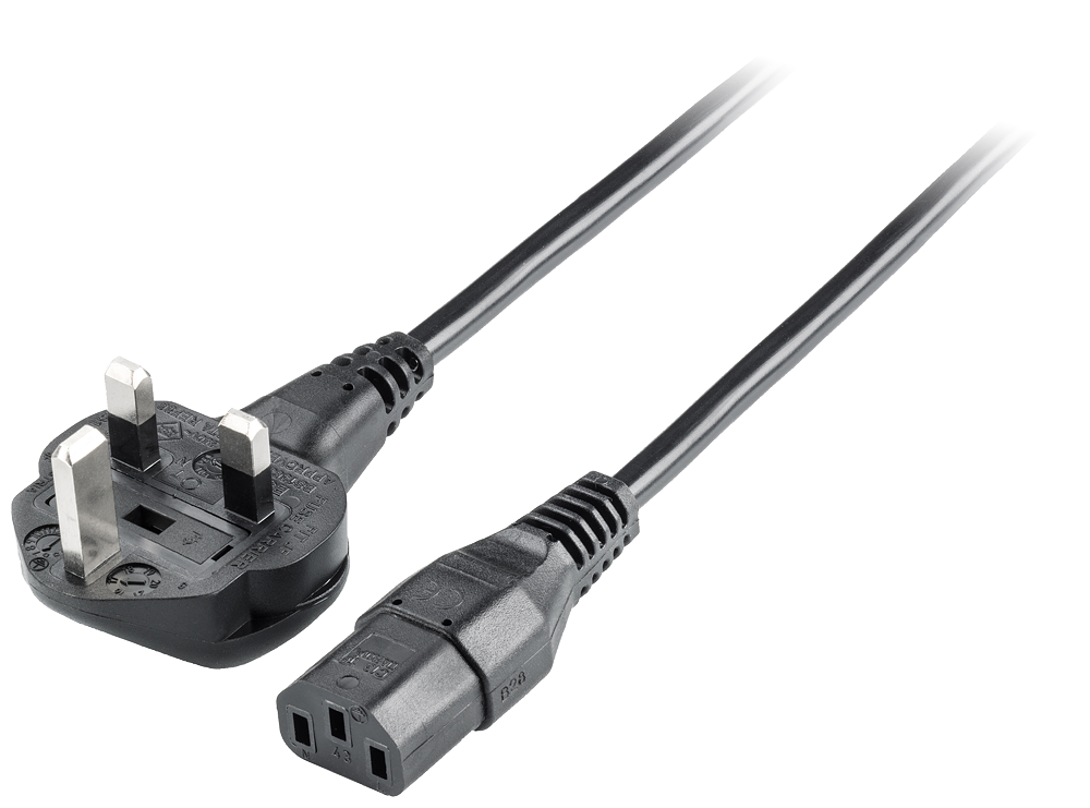 6ES7900-0BA00-0XA0 SIMATIC HMI Cable de alimentación con conector IEC 180°, 110/230 V DC para Reino