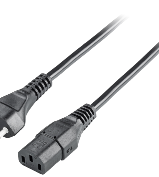 6ES7900-0CA00-0XA0 SIMATIC HMI Cable de alimentación con conector IEC 180°, 110/230 V DC para Suiza