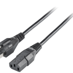 6ES7900-0DA00-0XA0 SIMATIC HMI Cable de alimentación con conector IEC 180°, 110/230 V DC para EE.UU