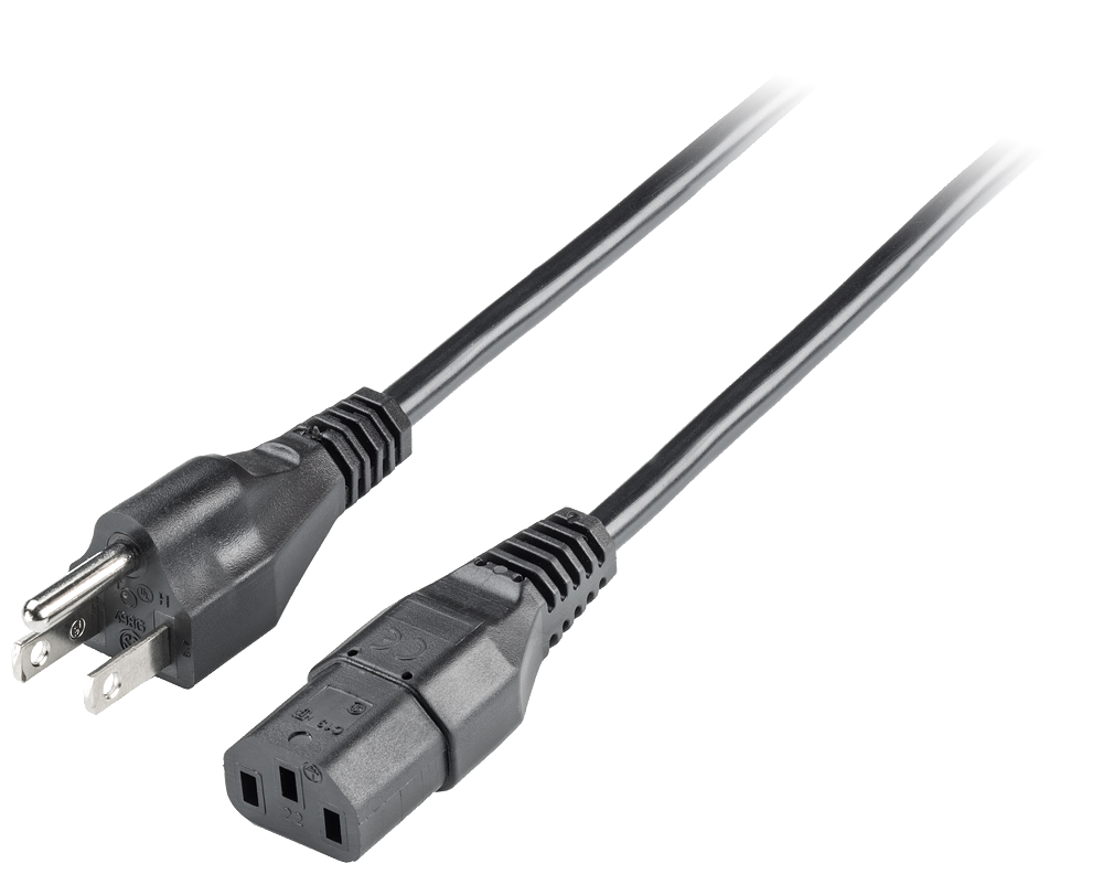 6ES7900-0DA00-0XA0 SIMATIC HMI Cable de alimentación con conector IEC 180°, 110/230 V DC para EE.UU