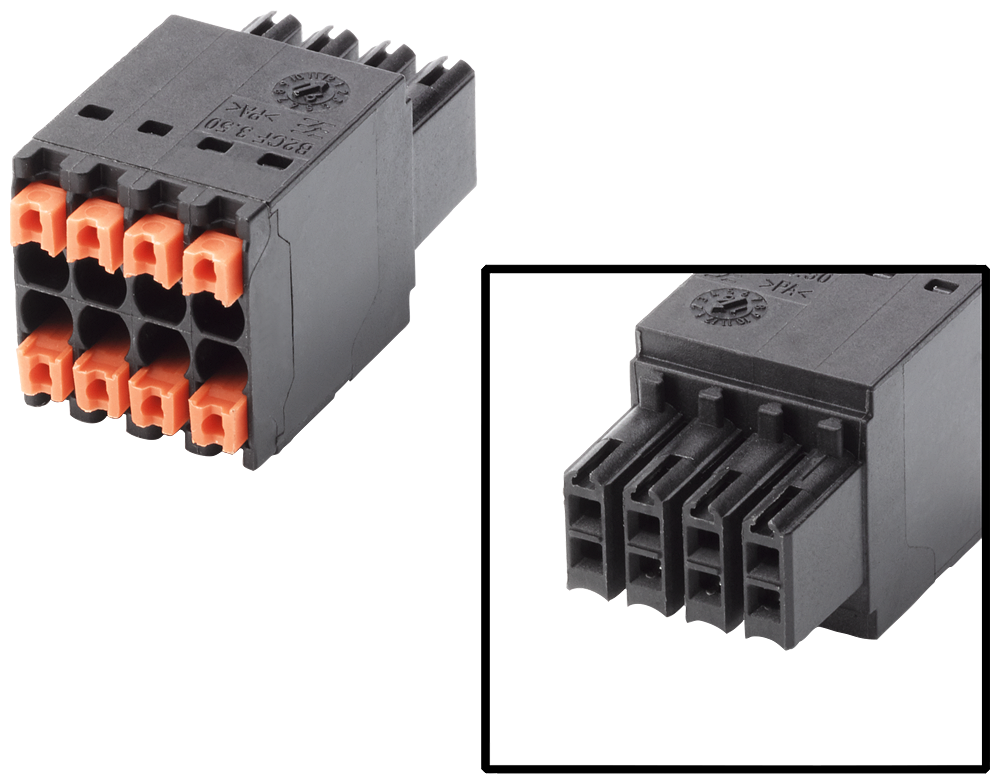 6AV6881-0HE20-0AA0 SIMATIC HMI Conector, hembra, 8 polos